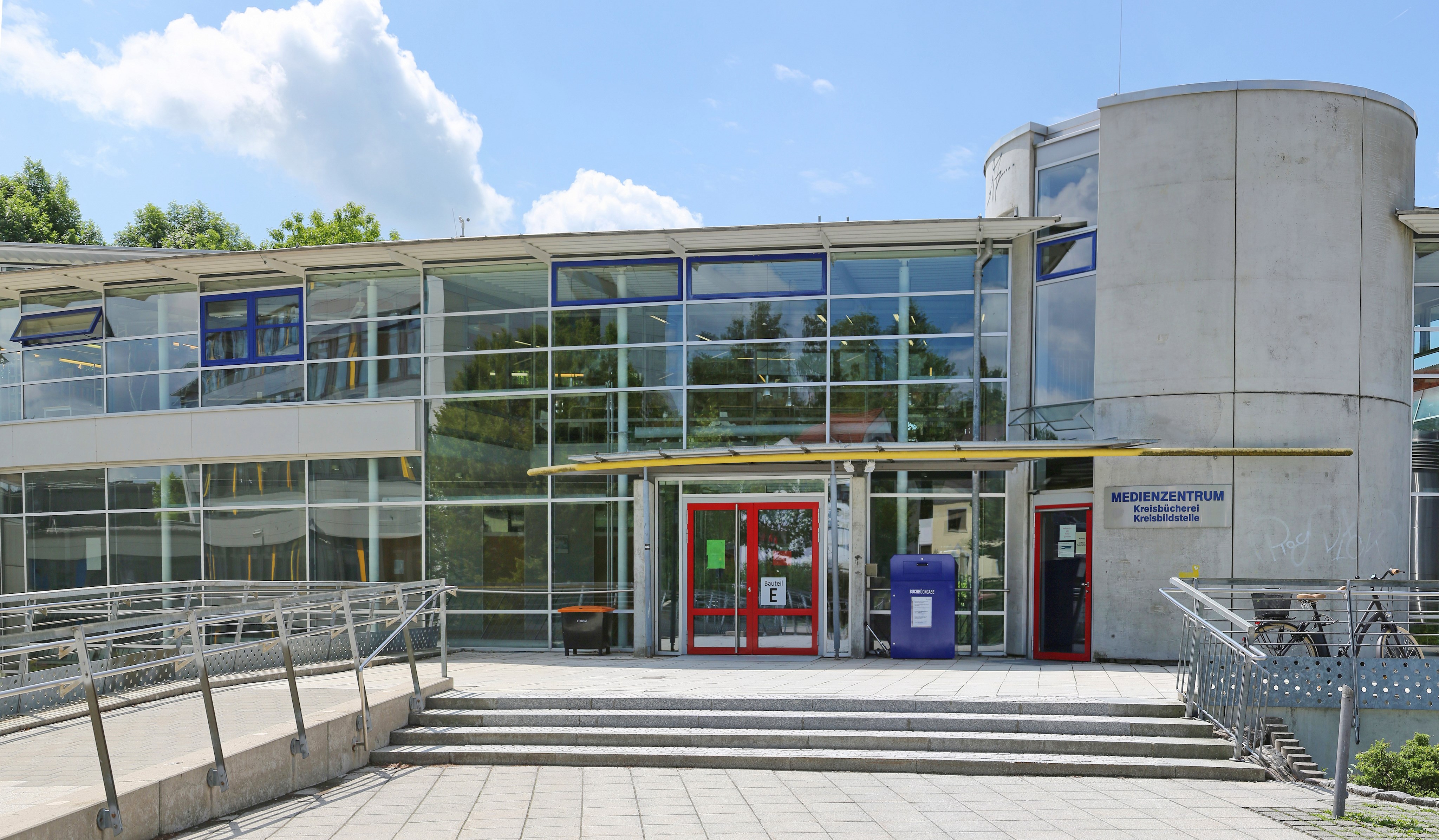Kreisbücherei Pfaffenhofen Eingang