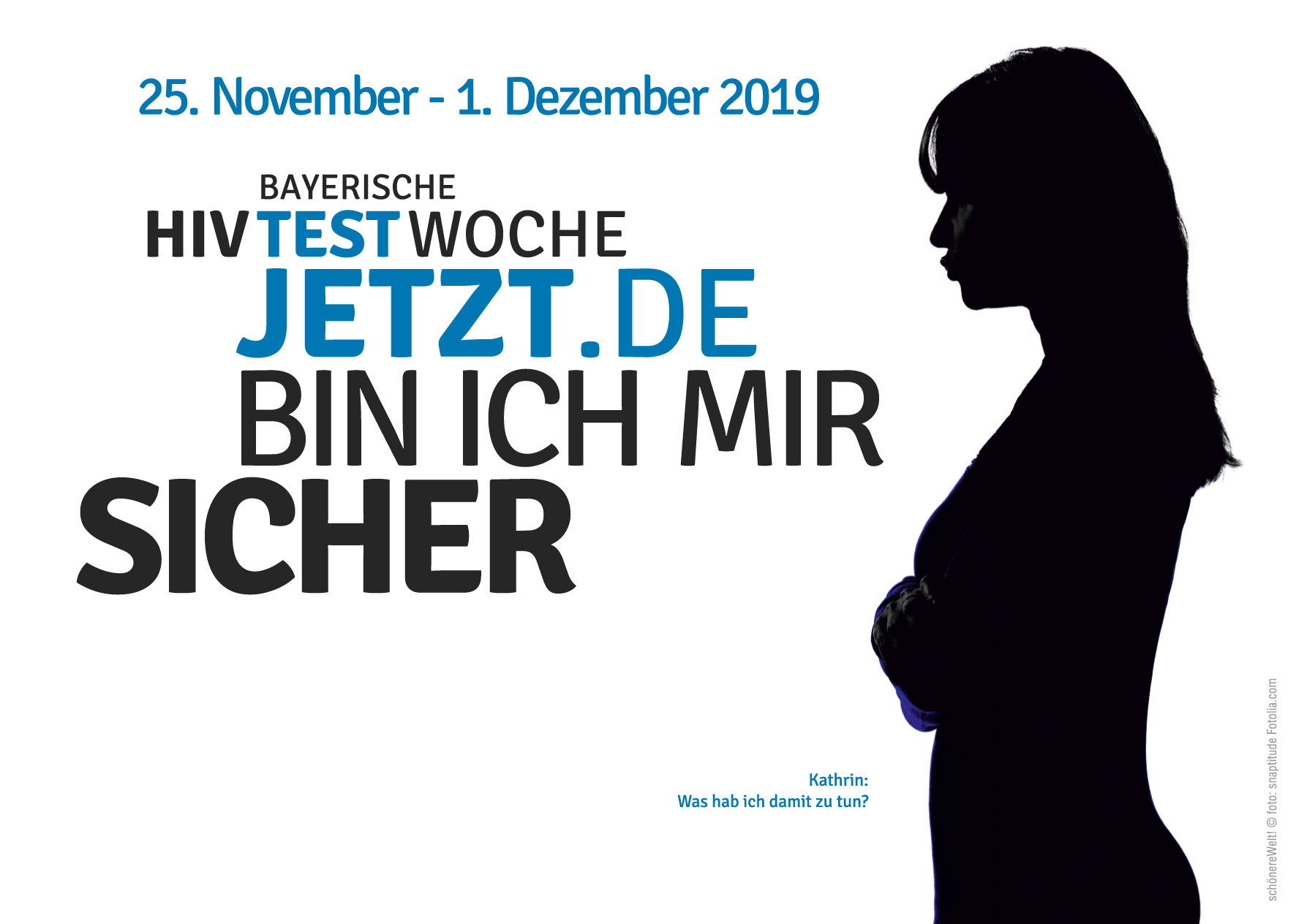 Gesundheitsamt informiert: HIV-Testwoche vom 25. November bis 1. Dezember 2019