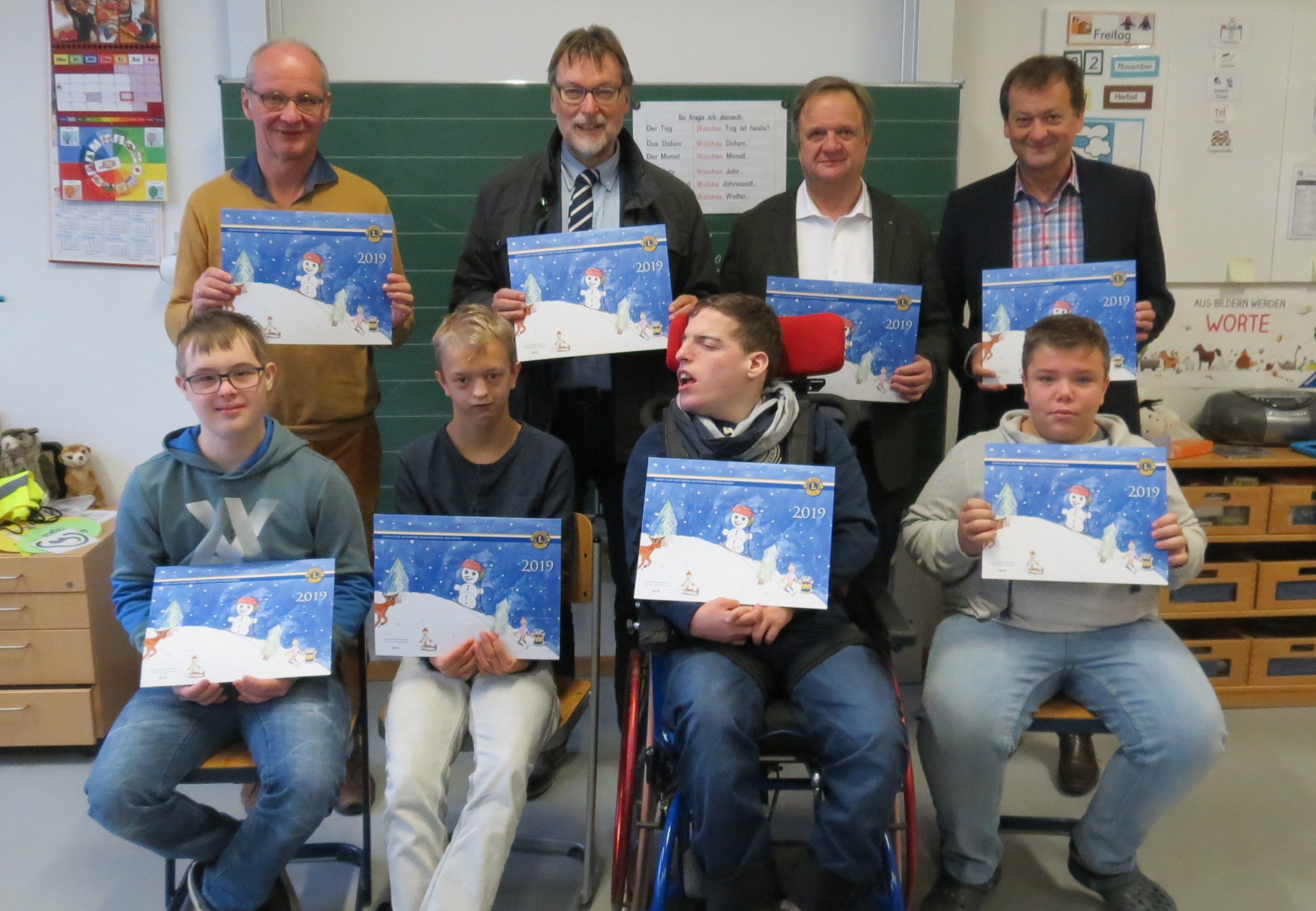 Adventskalender des Lions Clubs für die Adolf-Rebl-Schule