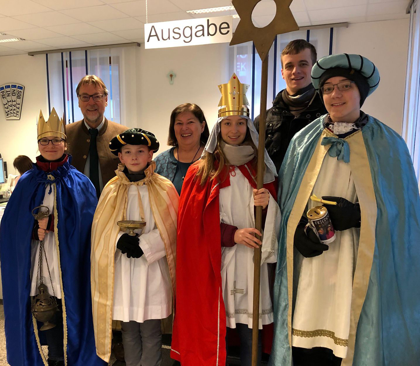 Sternsinger besuchten den Landrat