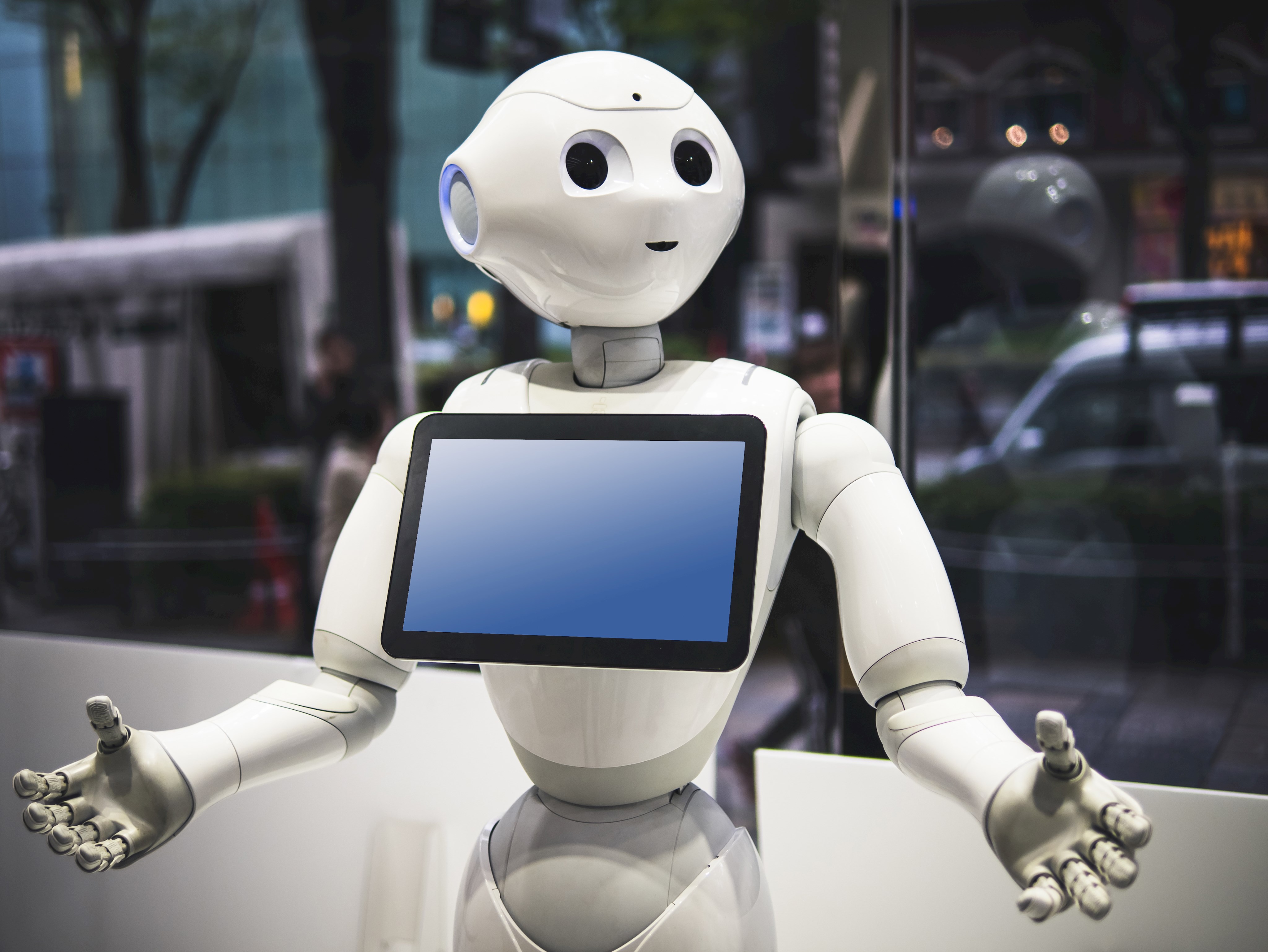 Bürger können Roboter im Landratsamt besichtigen