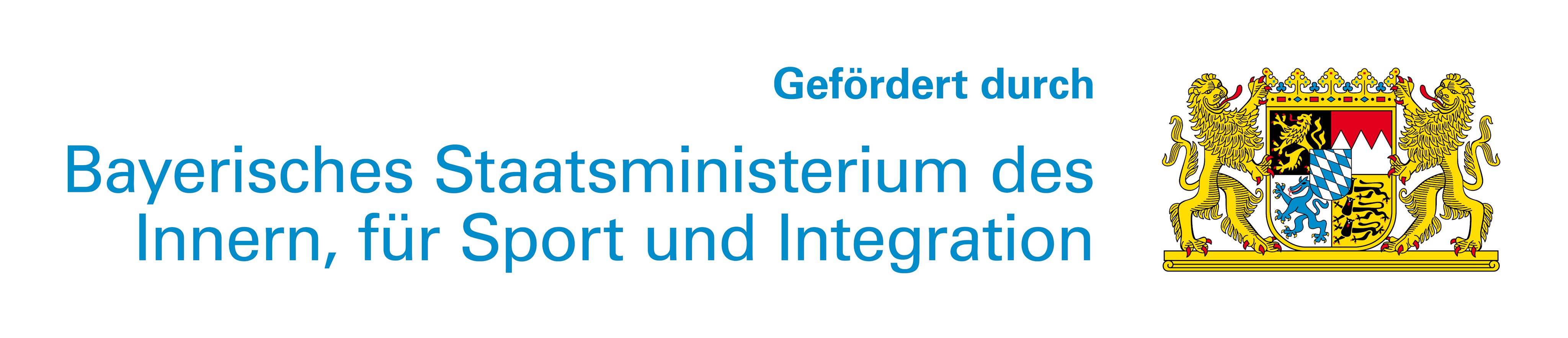 Logo Bayer. Staatsministerium des Innern, für Sport u. Integration